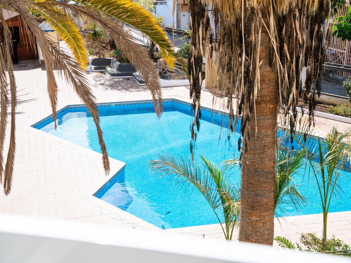 302 Modern, Light, Comfortable Studio With Swimming Pool Playa de las Américas Exterior foto