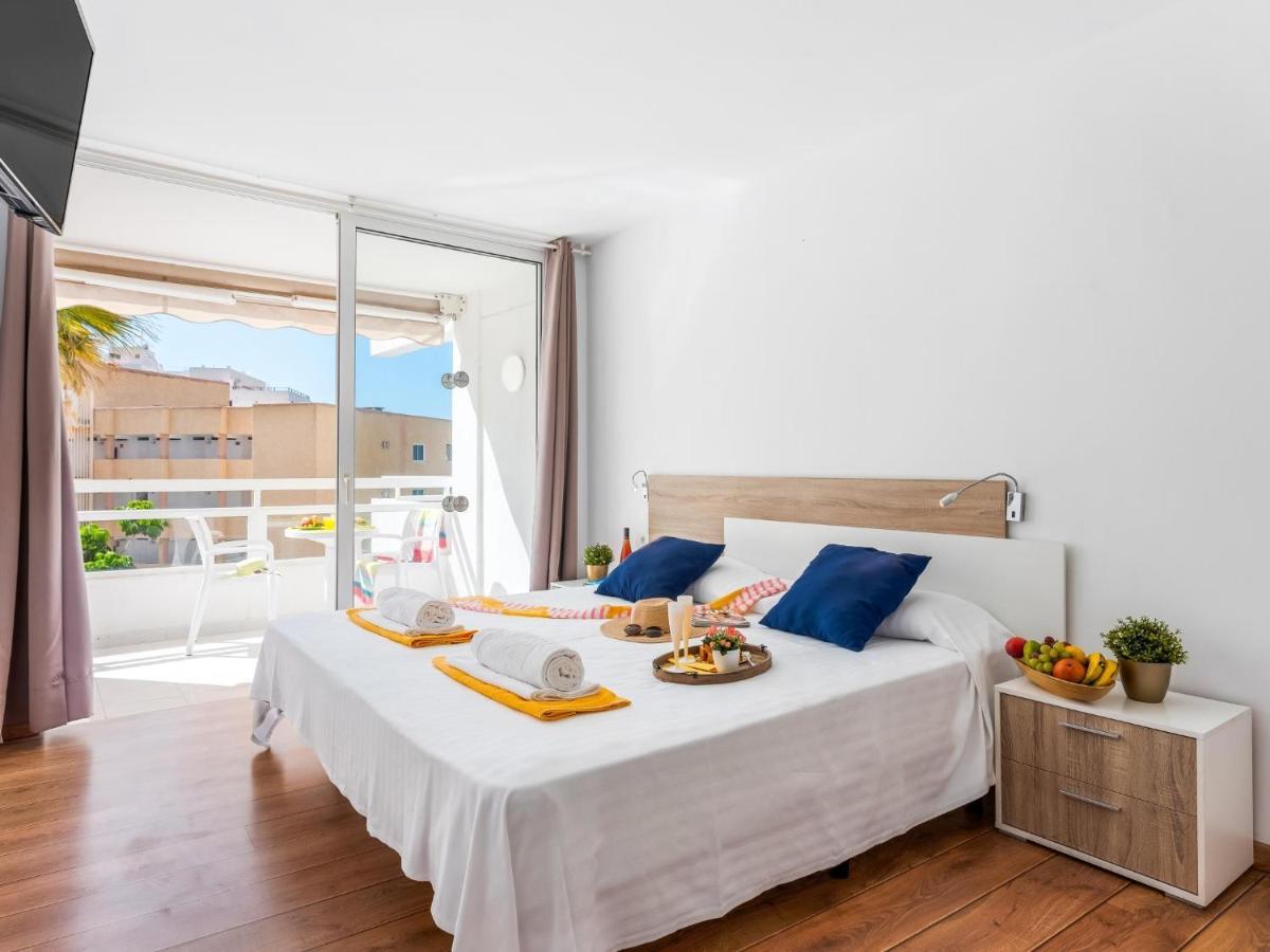 302 Modern, Light, Comfortable Studio With Swimming Pool Playa de las Américas Exterior foto