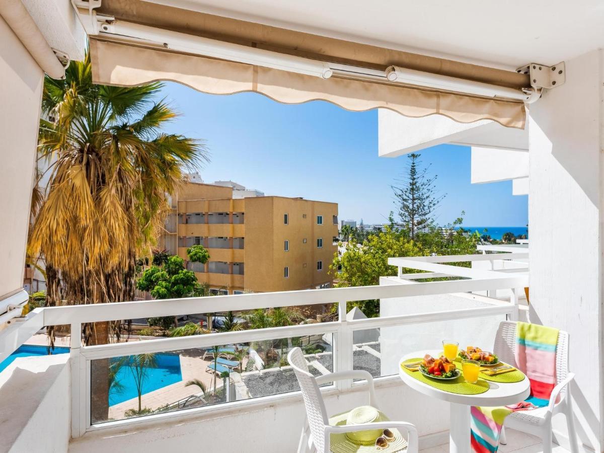 302 Modern, Light, Comfortable Studio With Swimming Pool Playa de las Américas Exterior foto
